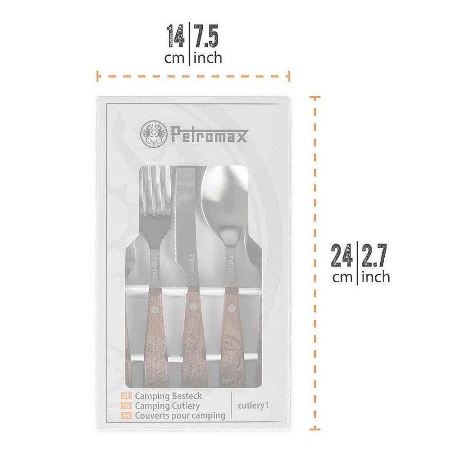 Petromax Cubiertos Para Acampar | Cuchilleria